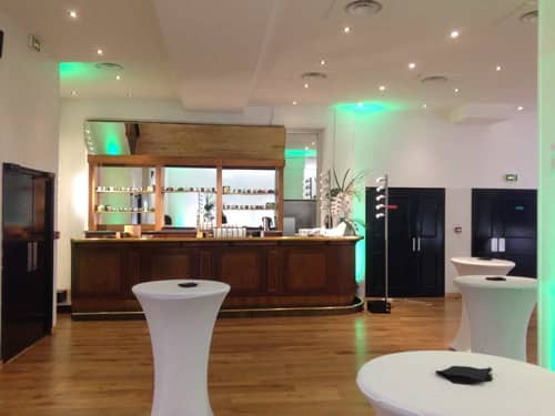 Pavillon Wagram balcon vue Arc de Triomphe