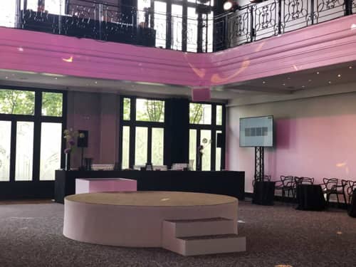 Pavillon Wagram décoration événement sur mesure