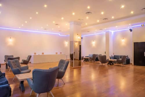 Pavillon Wagram parquet et architecture Art Déco