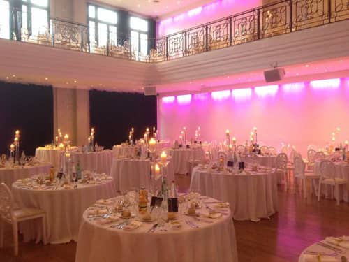 Pavillon Wagram configuration repas assis