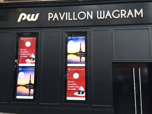 Pavillon Wagram vue intérieure salle principale