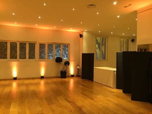 Pavillon Wagram scénographie soirée privée